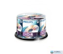Philips DVD-R 4.7GB 16X DVD lemez hengeres 50db/cs