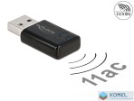 Delock USB 3.0 kétsávos WLAN ac/a/b/g/n Micro Stick 867 Mb/s (12550)