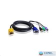 ATEN KVM Kábel PS/2-USB 3m  (2L-5303UP)