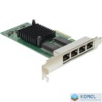 Argus LAN kártya 4x 10/100/1000 PCI-E x4 v2.0 (77773010)