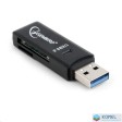 Gembird USB 3.0 kártyaolvasó fekete (UHB-CR3-01)