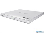 LG Slim DVD író külső fehér dobozos (GP57EW40)