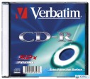 Verbatim 80'/700MB 52x slim CD lemez darabos