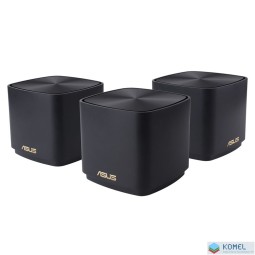 ASUS ZenWiFi XD4 PLUS AX1800 Mbps Dual-band WiFi6 mesh router rendszer 3 darabos fekete (90IG07M0-MO3C50)