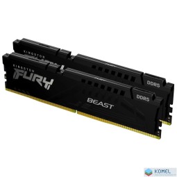 32GB 6000MHz DDR5 RAM Kingston Fury Beast Black EXPO CL30 (2x16GB) (KF560C30BBEK2-32)