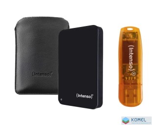 1TB Intenso 2,5" USB3.2 külső winchester + 64GB USB Stick fekete (6023690)