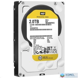 2TB WD 3.5" Gold SATAIII winchester (WD2005FBYZ)