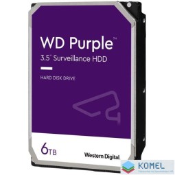 6TB WD 3.5" Purple SATAIII winchester (WD64PURZ)