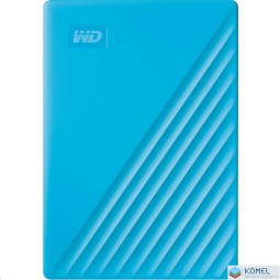 4TB WD 2.5" My Passport külső winchester kék (WDBPKJ0040BBL)