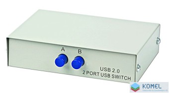 Gembird DSU-21 2 portos kézi switch USB